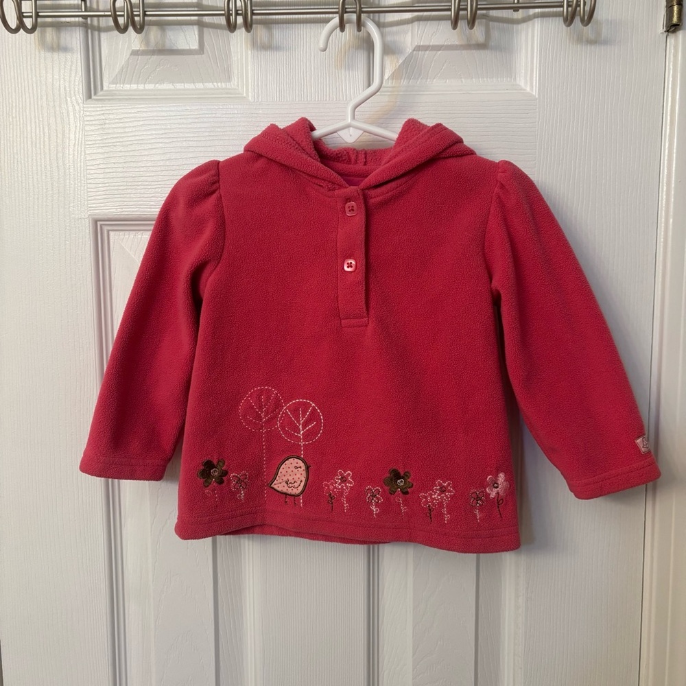 Carters Pink Fleece Jacket 18 Months